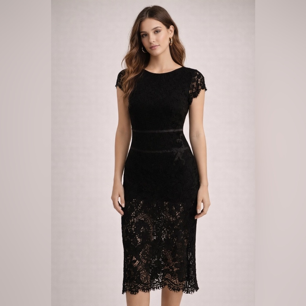 Karen Millen lace dress size 8
